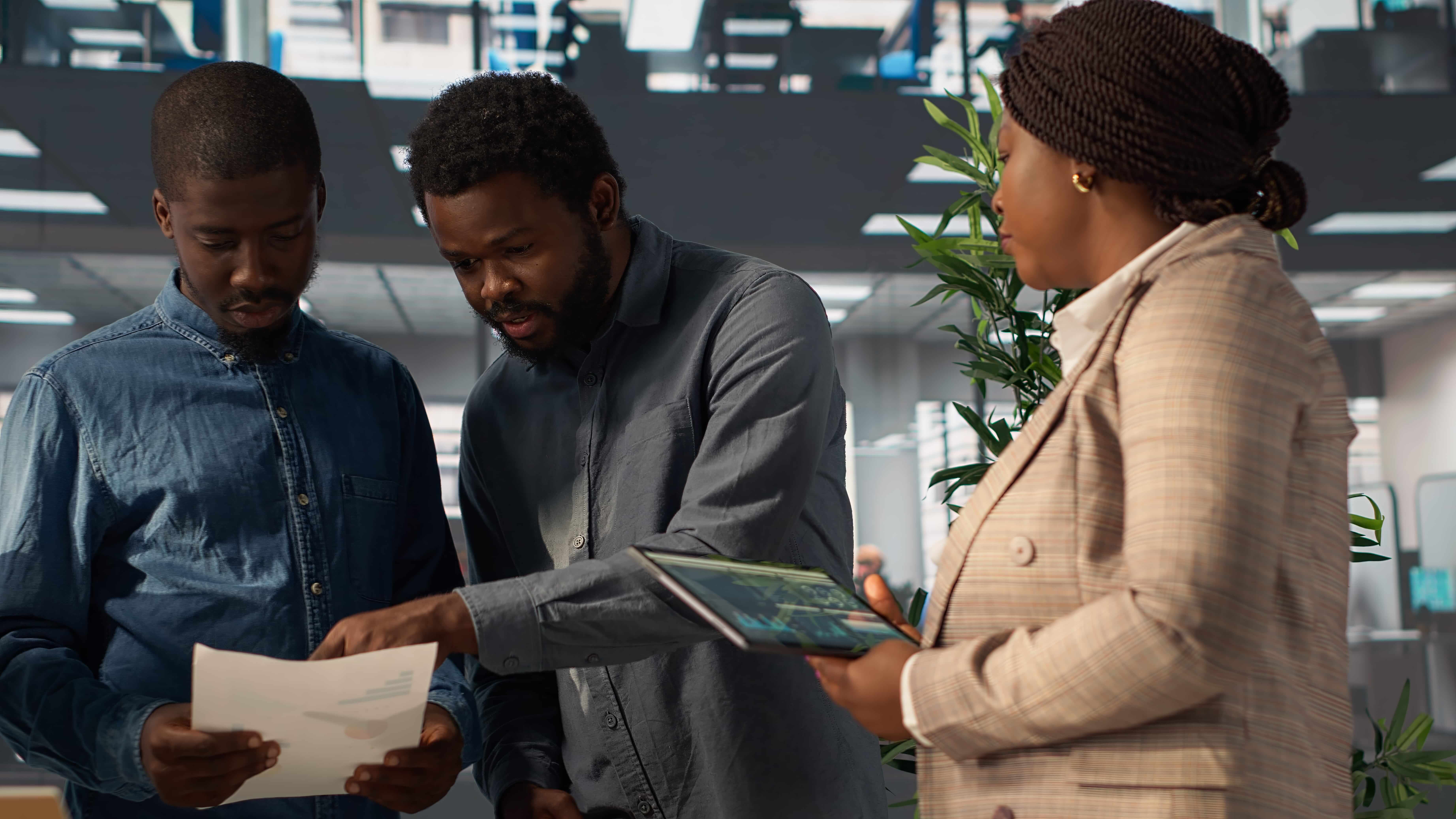 Notre équipe au travail